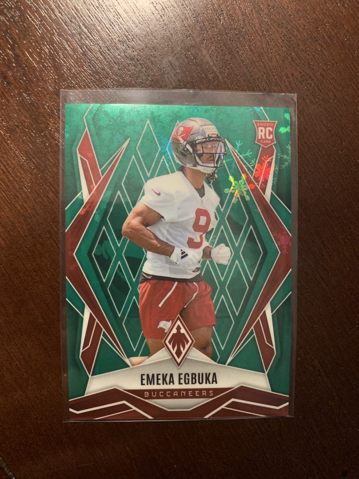 2025 Panini WINTER Phoenix - Rookies Green Parallel /149 Emeka Egbuka #225 (RC)
