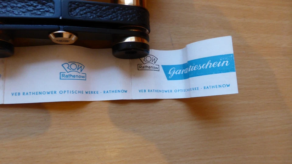 Kleines Opernglas ROW Rathenow - Bild 2 von 4