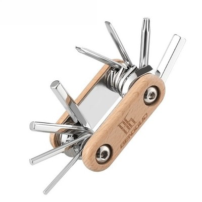 8-in-1 Folding Hex Wrench Tool Set - Compact Multi-Tool for Bike,Furniture & DIY