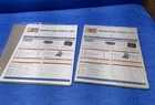 Lot Of 100 Federated Car Care Multi-Point Vehicle Automotive Inspection Forms