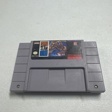 College Slam Super Nintendo SNES Video Game Cart Tested