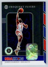 2019-20 Hoops Premium Stock Frequent Flyers Holo #13 James Harden