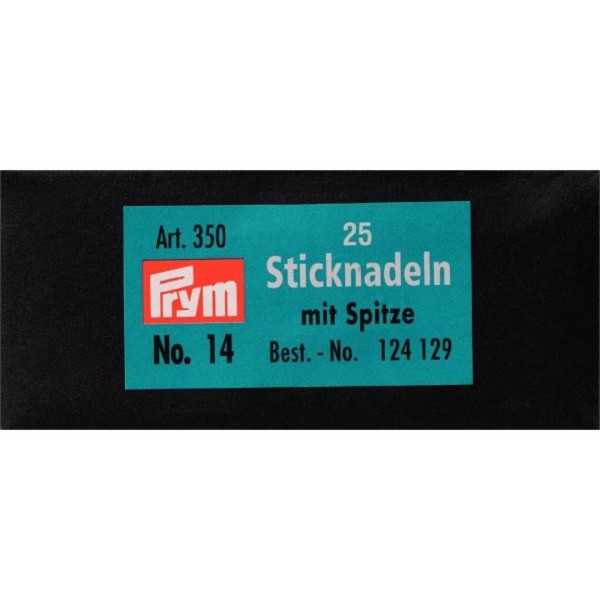 Sticknadeln 1,90X60Mm Spitze Stahl Silberfarbig Stricknadeln Nadel Prym 124129-image