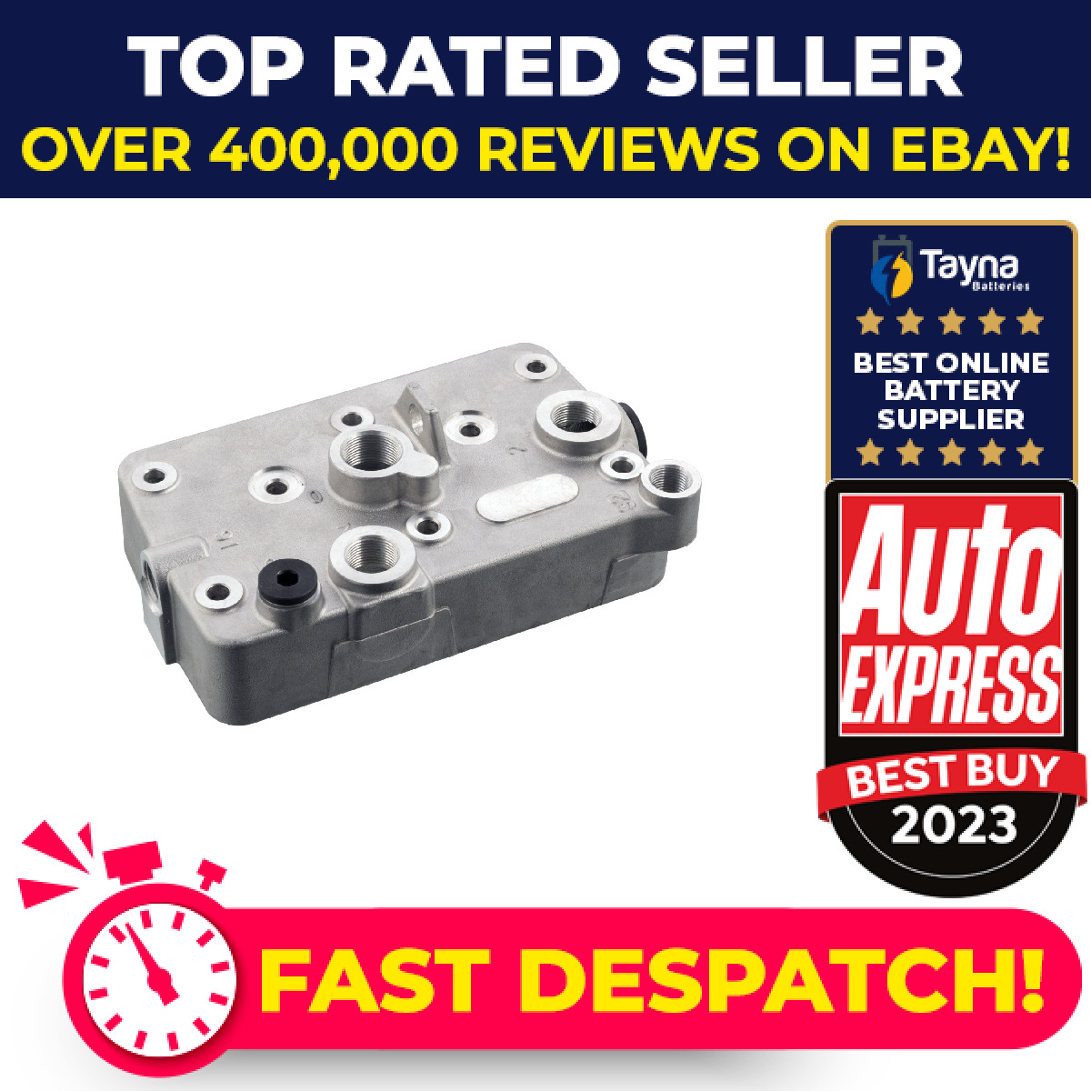 CV Air Compressor Head 174259 Febi 1424766 Genuine Top Quality Guaranteed New