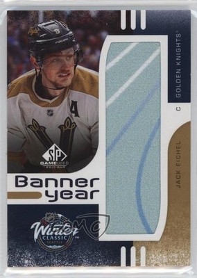 2024-25 SP Game Used Edition Winter Classic Banner Year Relics Jack Eichel 1pa2