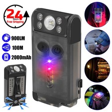 Upgraded BORUiT V30 LED Keychain Flashlight Type-C Rechargeable Torch Work Light