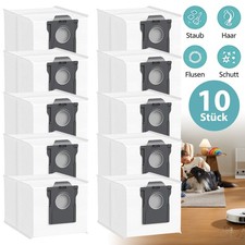 10 Stück Staubbeutel Staubsaugerbeutel Zubehör für Dreame X50/X40 Ultra Complete
