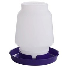 Miller Poultry Waterer Gravity Feed 1 Gallon Purple