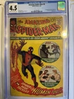 Amazing Spider-Man #8 CGC 4.5 - 1st Living Brain - FF Appearance - 1964