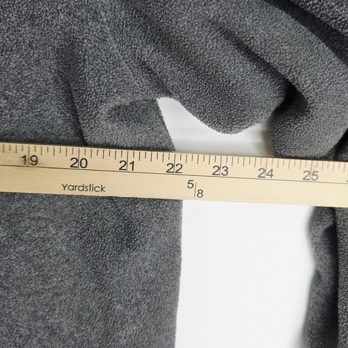 Pull polaire North Face 1/4 zip TKA 100 grand gris logo de l'armée américaine Preppy - Photo 7/10