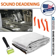 39"x39" Sound Deadener Car Home Boat Heat Shield Insulation Noise Deadening Mat