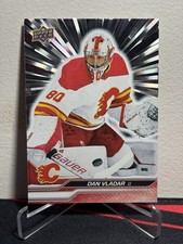 2023-24 Upper Deck Series 1 Hockey DAN VLADAR #29 SILVER OUTBURST SP