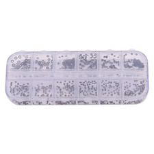 1.4-2.8mm 12 Sizes Rubber Rings Watches Gaskets Tiny Crown O Ring Box Set NY