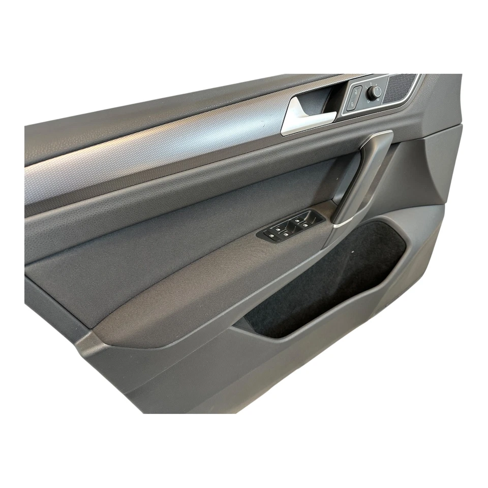 Revêtement de Porte Gauche Porte Carton Tissu VW Golf Sportsvan Noir 517867011BR - Photo 4/4