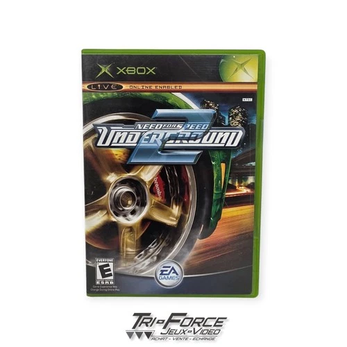 Need for Speed Underground 2 Xbox Video Game Street Racing No manual