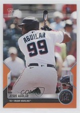 2022 Topps Now Road to Opening Day Orange 2/5 Jesus Aguilar #OD-243 1b3
