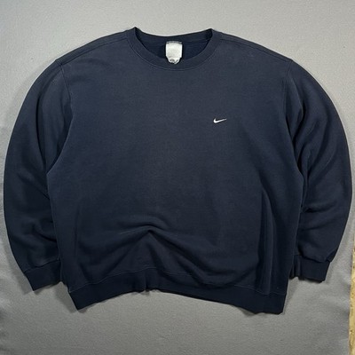 Nike Vintage Sweatshirt Navy Blau Herren XXL 2XL Y2K 2000s