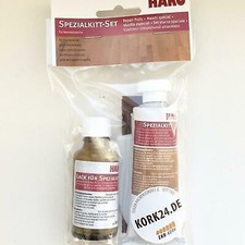 HARO Spezialkitt Reparatur Set Lack und Paste Farbton Bernsteineiche