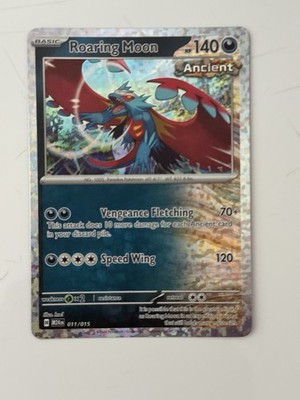 Roaring Moon 011/015 Holo Promo McDonald's Promos 2024 Pokemon Holo Near Mint