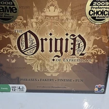 2000 The Origin of Expressions Adults Trivia Game Bay Game New Sealed 