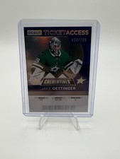 2020-21 Credentials Debut Ticket Access RC Red Jake Oettinger Stars 420/799