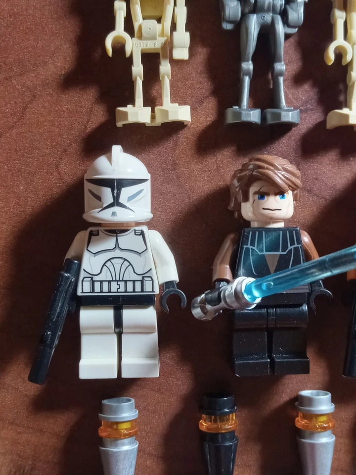 Lego Star Wars minifigure lot Clone Jedi 7931 7930 Episode 1 2 Sith Separatist - Image 3 of 4