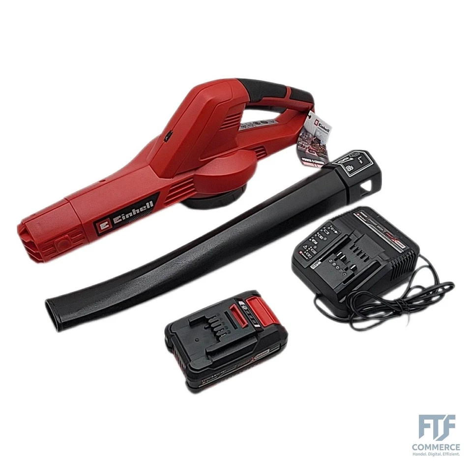 Einhell Akku-Laubbläser GC-CL 18 Li E Kit Power X-Change (18 V, 210 km/h Luftges - Bild 4 von 4