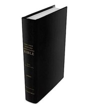 The New Oxford Annotated Bible with Apocrypha: New Rev... Leather / fine binding