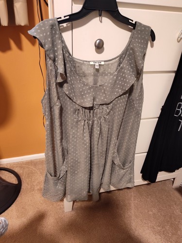 DANIEL RAINN WOMENS 2 X BLOUSE WITH FRONT POCKETS 2 X - Picture 9 of 14