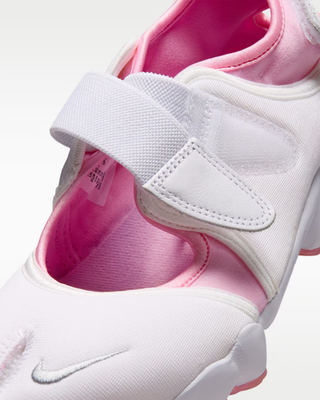 Nike Air Rift IV6058-100 White Pink Rise Wolf Gray Women's Size