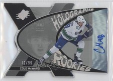 2023-24 SPx Auto Holograph Rookies 72/99 Cole McWard #HGR-CM Auto 1fh4