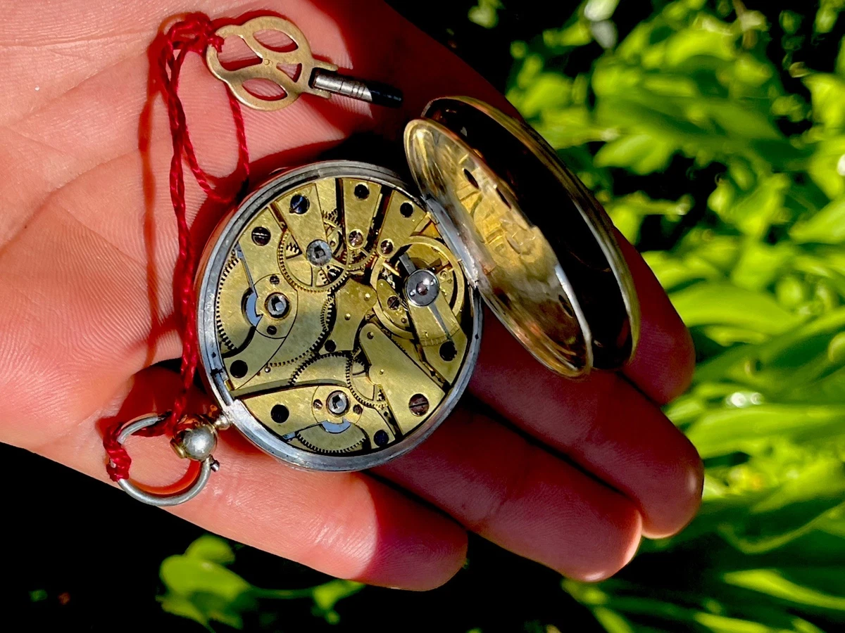 Ancienne Montre De Poche Unisexe – Modèle Générique Sans Marque – Ref17936J