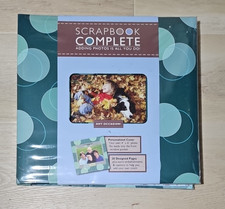 CR Gibson Scrapbook Album 12x12 Tapestry NIB All Occasion 20 Designed Pages Kit