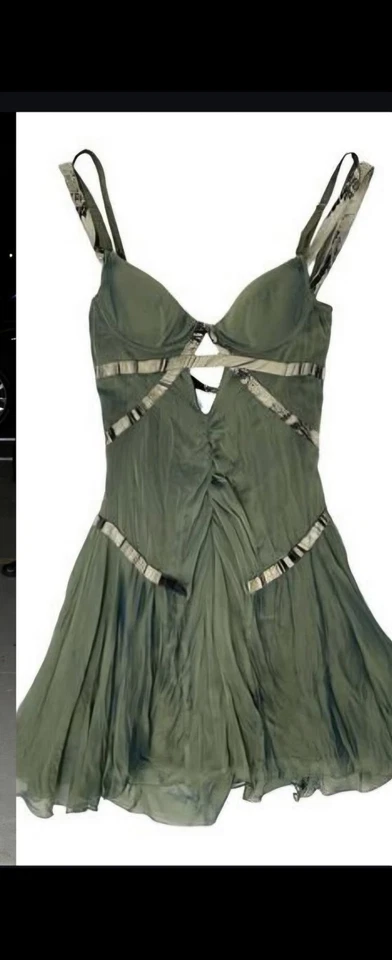 VESTIDO DE HADAS ROBERTO CAVALLI. TALLA SM. Foto 2 de 2