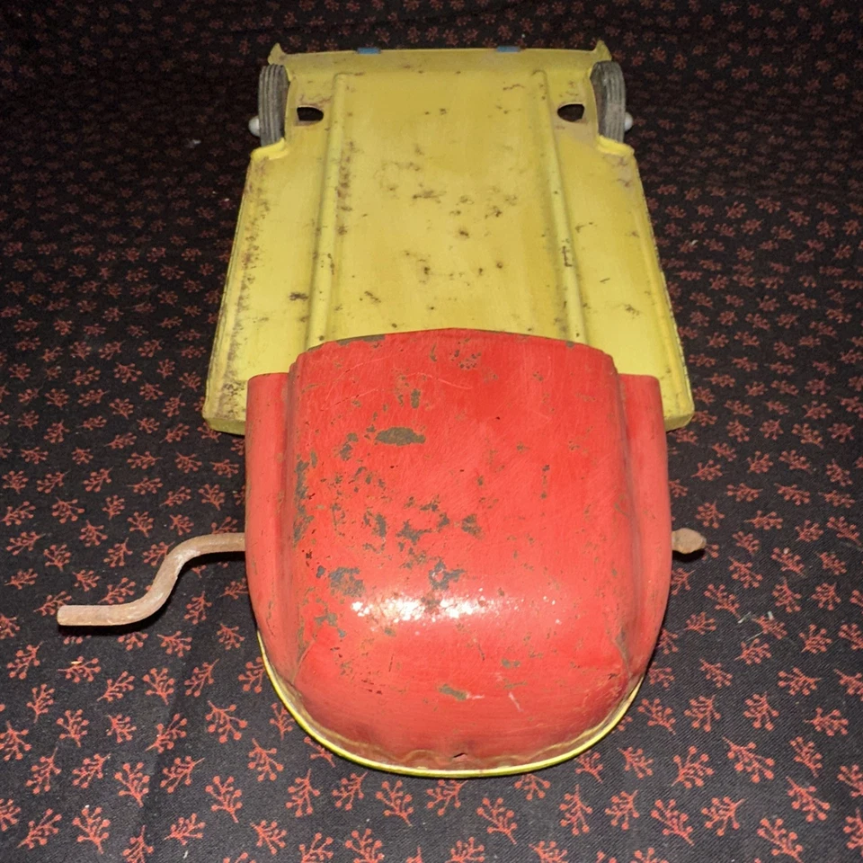 Remolque semirremolque Wyandotte Truck Lines raro de colección solo para piezas ~ 1950 Foto 4 de 4