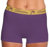 Derriere Equestrian Performance Seamless Shorty Purple Female Sports Underwear Derriere Equestrian Performance Seamless Shorty Purple Female Sports Underwear