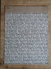 Avon Tyres Vintage Calendar 1971 