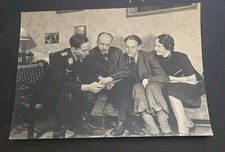 HUGE LUFTWAFFE WW2 WWII Original German Military Soldiers Photo w Family