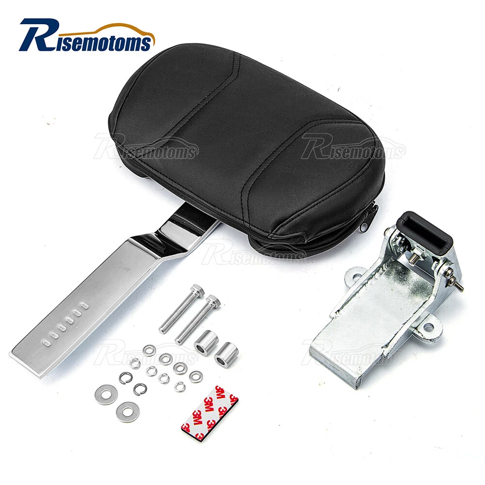 Respaldo ajustable enchufable para conductor Fit Victory Cross Country Magnum barra Sissy Foto 3 de 4