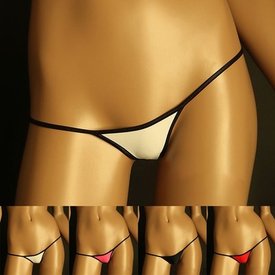 Damenunterwäsche Daily Low Waist Ice Silk Slips Dessous Sexy Tanga