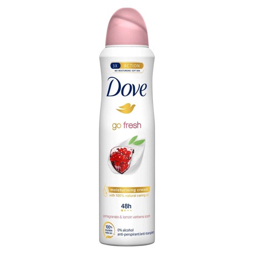 Dove Antiperspirant Pomegranate & Lemon Spray Deodorant 150ml - Pack of 12