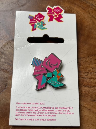 2012 Paralympic Games Pin Badge