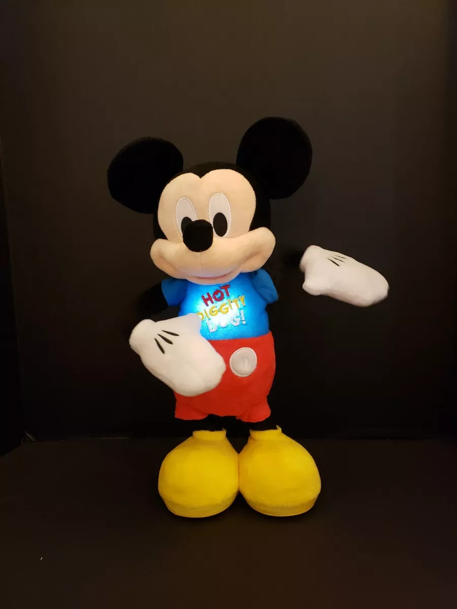 Mickey hot top diggity dog plush