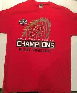 fight finished nationals shirt