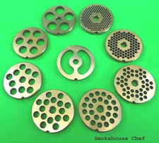 *PICK TWO #12 Meat Grinder Plate Disc Die for Hobart Cabelas LEM Weston Pro Cut 