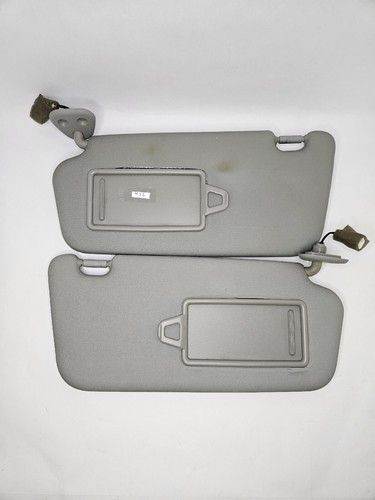 2006-2011 Hyundai Accent Driver Passenger Left Right Side Sun Visor Gray Vinyl - Foto 2 di 14