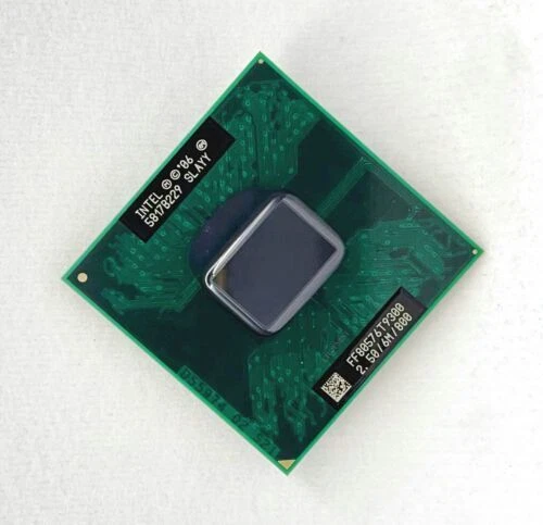 Intel Core 2 Duo T9300 2.5 GHz Dual-Core 6M 800MHz CPU SLAQG Socket P Processor - Bild 2 von 2