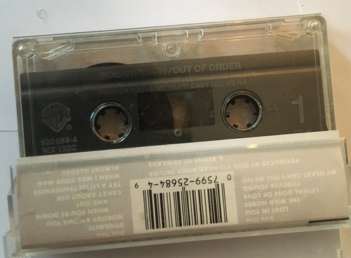 7 Rod Stewart Cassette Tape Bundle - Tonight I’m Yours, Out Of Order, Camouflage - Picture 7 of 10