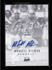 MARCELL ATEMAN 2018 PANINI LUMINANCE ROOKIE INK AUTOGRAPH AUTO #130/249 AN2613