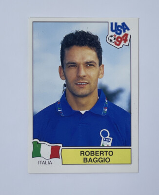 ROBERTO BAGGIO 2500枚限定カード Lot of 2 Roberto Baggio Upper Deck Cards 94 Italia Team and